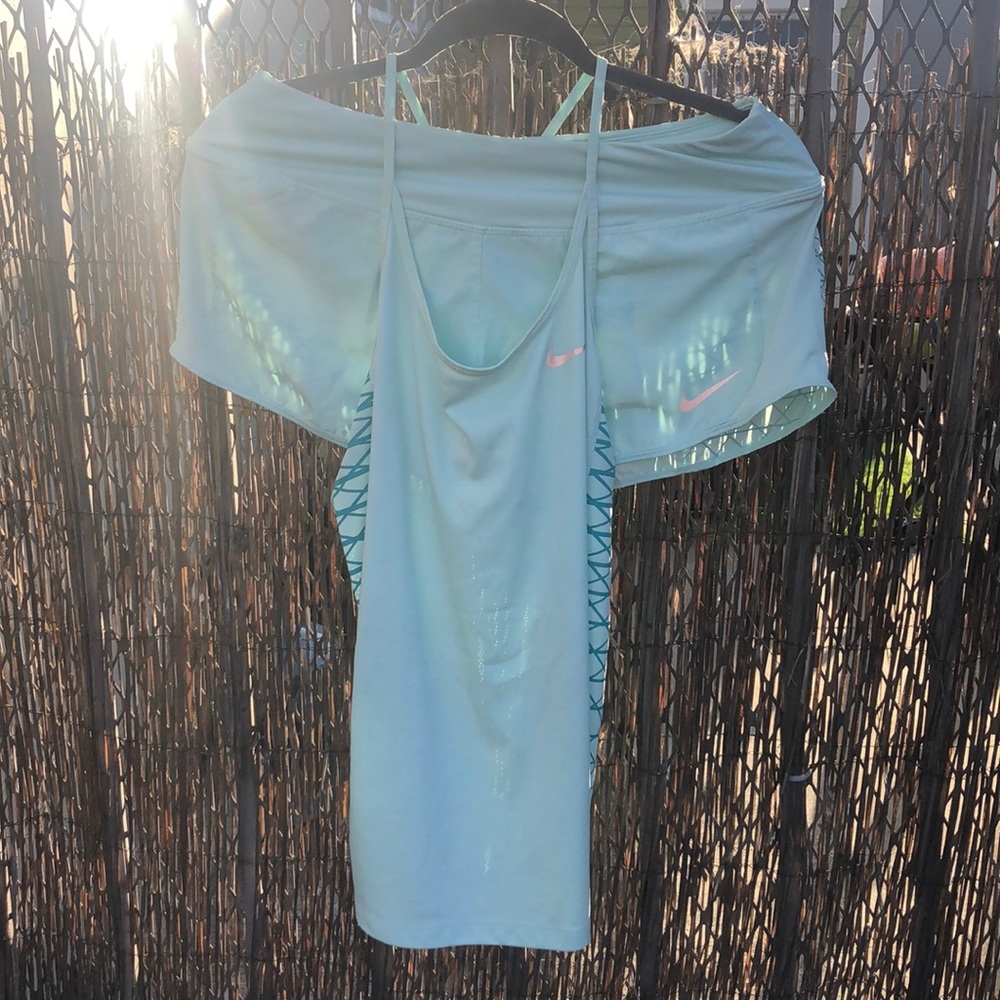Nike tank and dry fit shorts set